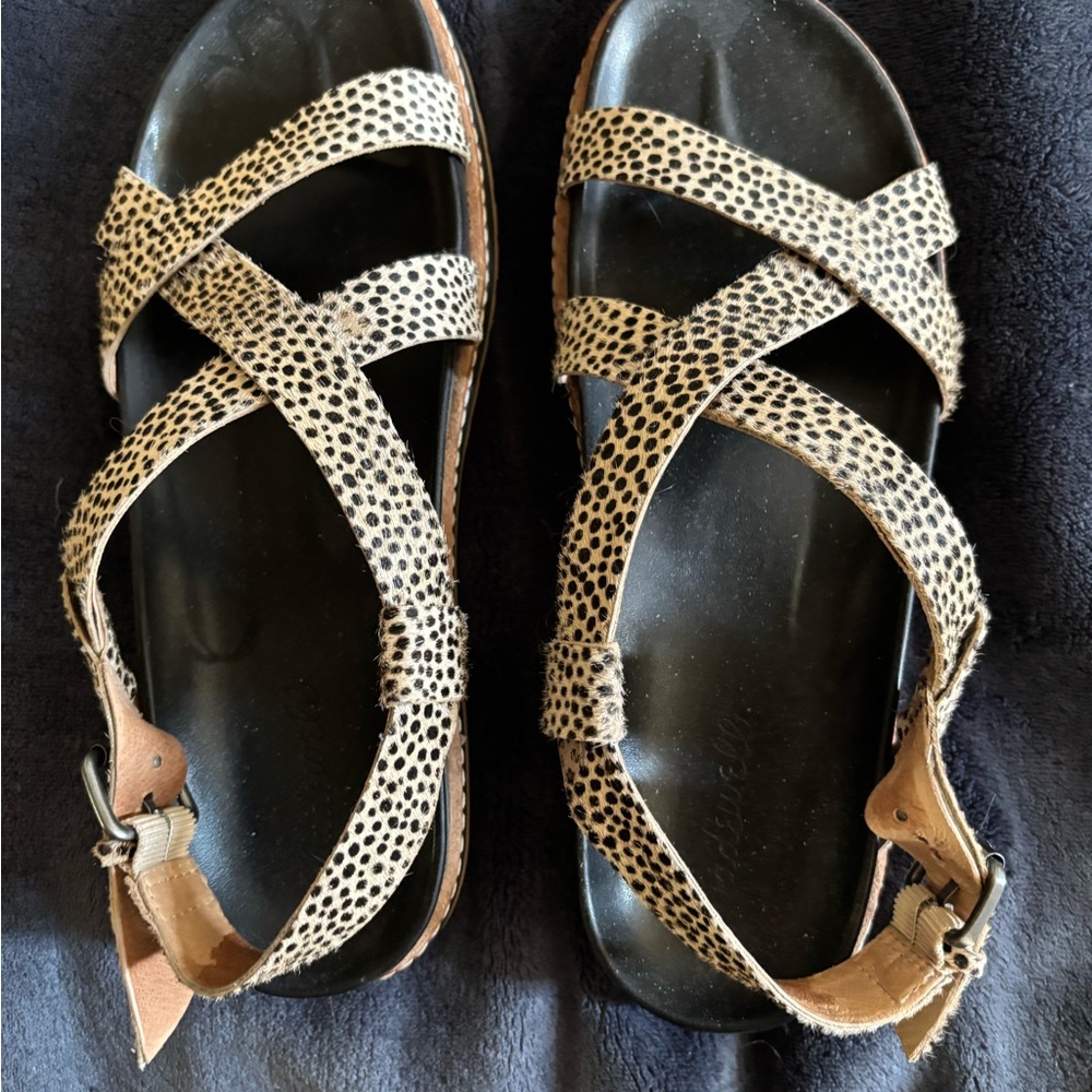 Leopard Print Women's Sandals